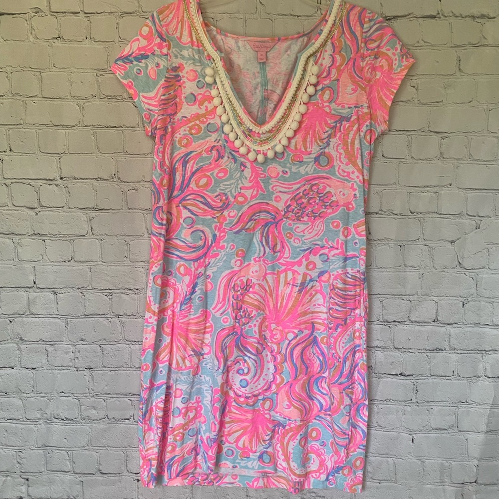 Lilly Pulitzer Pom Pom dress size M